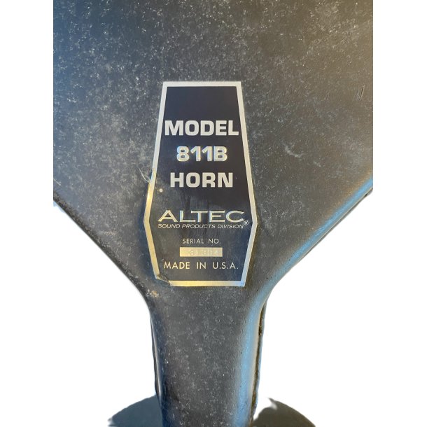 (BRUGT) Altec 802 8g Driver + 811B Horn St